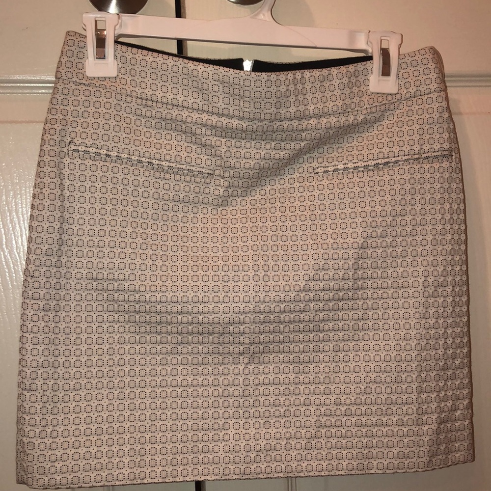 Stella McCartney Black/White Designed Work Skirt